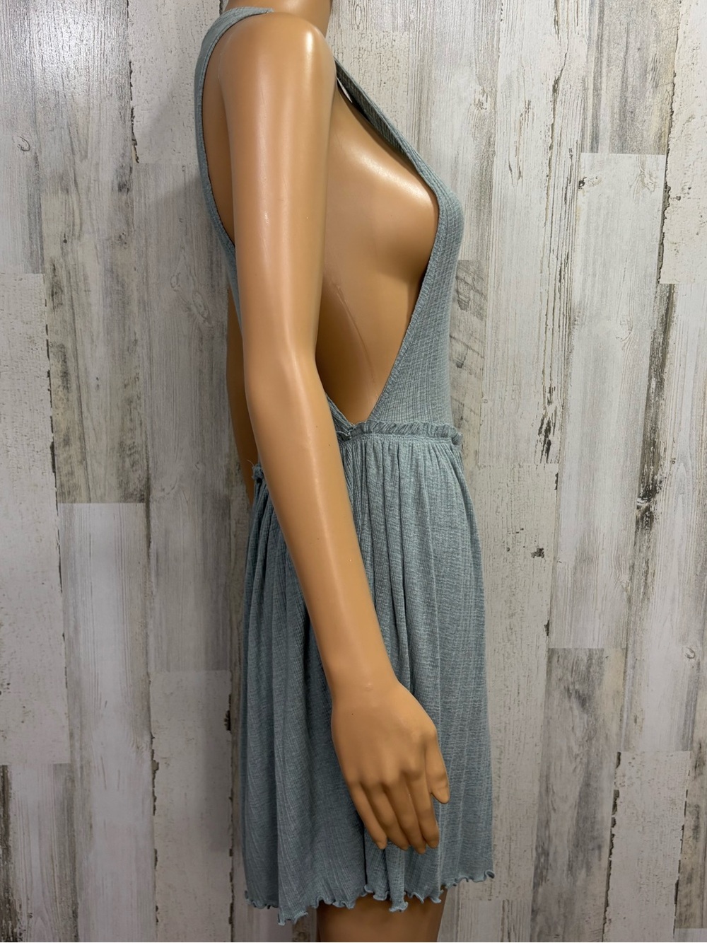 Free People FP Beach Lightweight Ribbed BRB Mini Dress - Picture 7 of 11